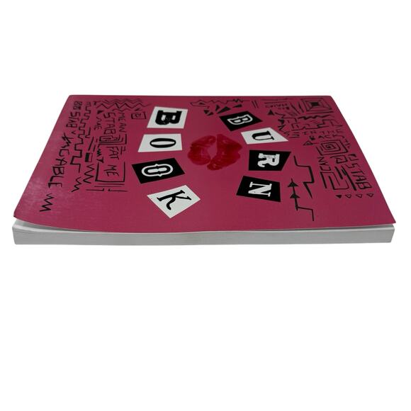Mean Girls Burn Book Notebook Journal Its Full Of Secrets Pink Soft Notebook - Picture 5 of 12